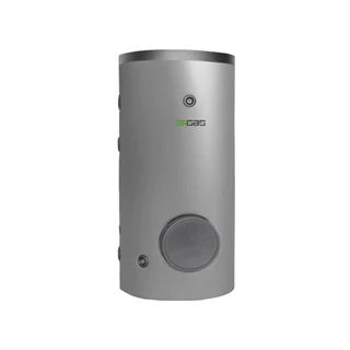 Heizer HMV-tároló hőszivattyúhoz, egy növelt hőcserélővel, BSH-200 R, 199 literes, 2.6m2, fix szigetelés