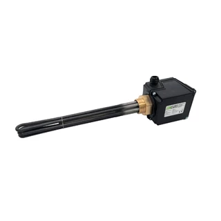 Heizer elektromos fűtőbetét, 6 kW, 6/4", 560 mm bemerülés, 400V, 3 fázis, termosztát fejjel