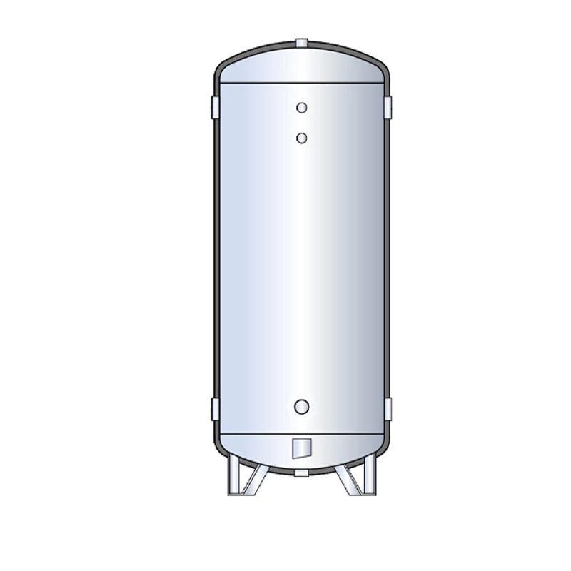 Heizer puffertároló hűtés-fűtésre,  181 liter, ARV-2 R, álló, fix szig., O490/1350 mm, 50 kg, horganyzott