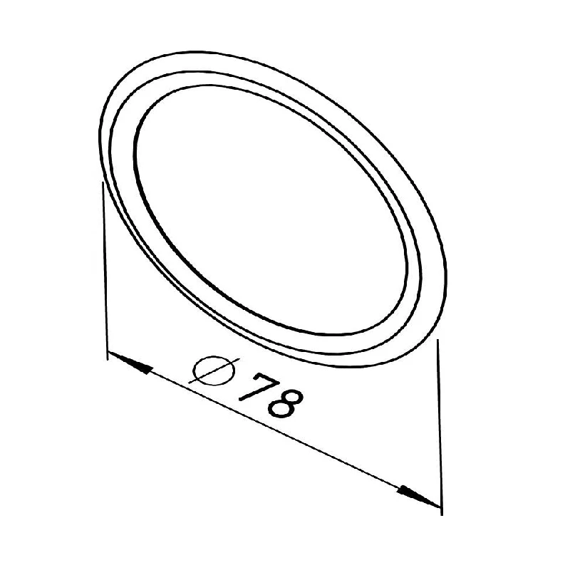 Helios FRS-DR 75 FlexPipe plus rendszer, NÁ75, tömítőgyűrű, 10 db