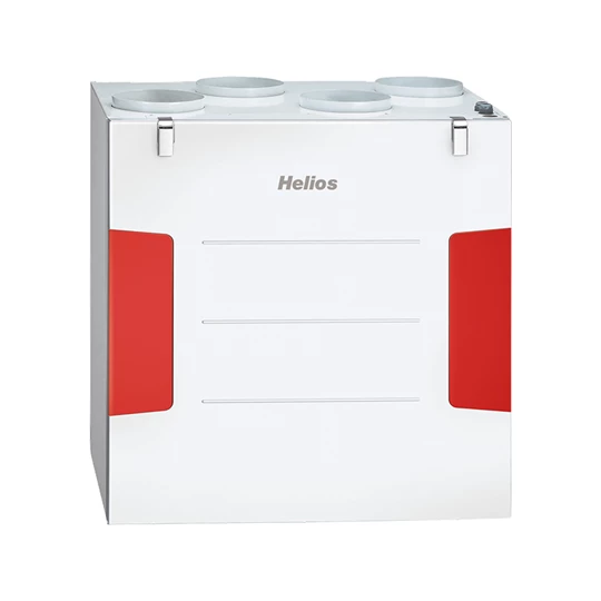 Helios KWL 300 W L Hővisszanyerős központi szellőző, easyControls 3.0 szabályzás, EC motor, fali kivitel, Bypass, bal