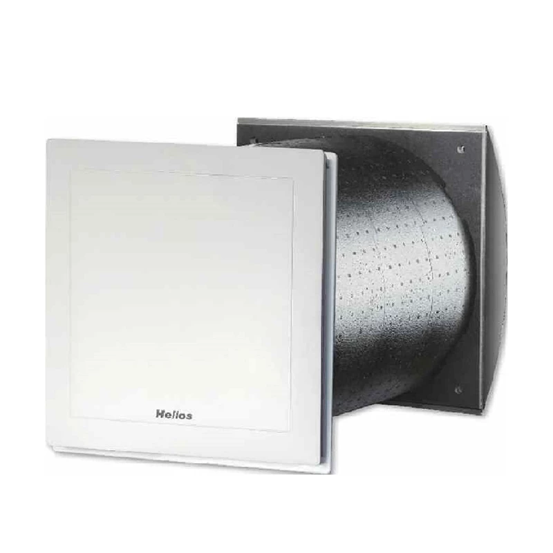 Helios KWL EC 60 Eco EcoVent hővisszanyerős szellőző, EC motor, faláttörésbe, 230V, beépített 3 fokozatú kezelőegységgel
