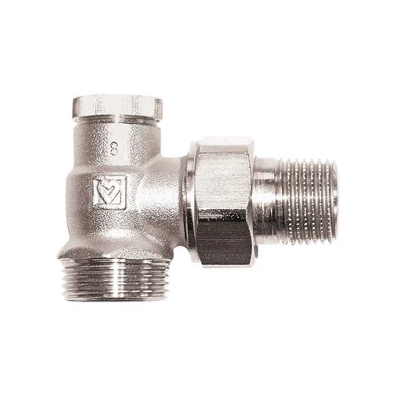Herz RL1 visszatérő raditátorszelep sarok 1/2" 3/4" cs.