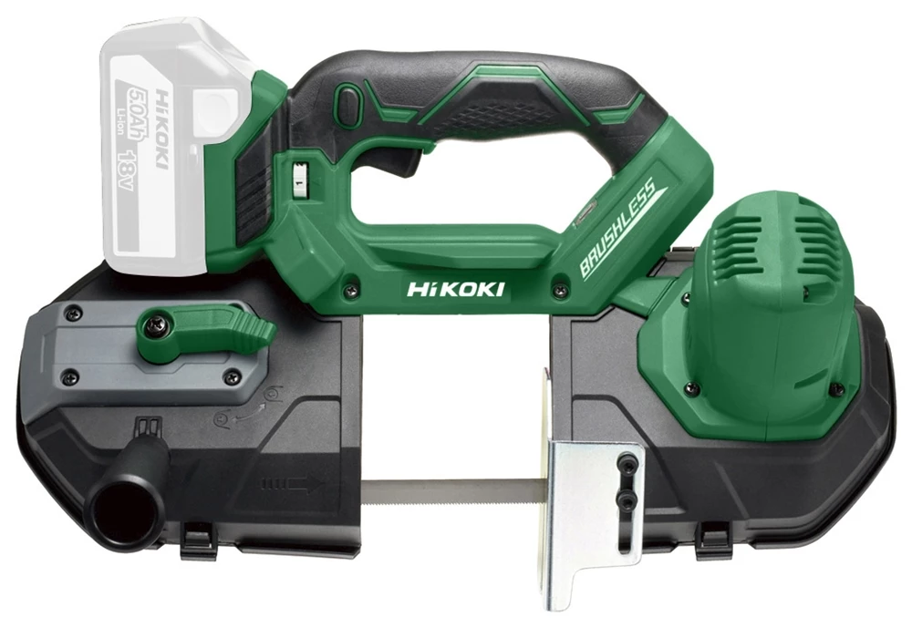Hikoki CB18DBL-BASIC Akkus szalagfűrész BASIC (akku nélkül)