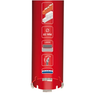 (Hikoki) Carat fúrókorona 52x60xM16 ABR.
