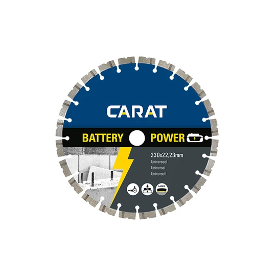 (Hikoki) Carat gyémánt akkus gépekhez 230mm