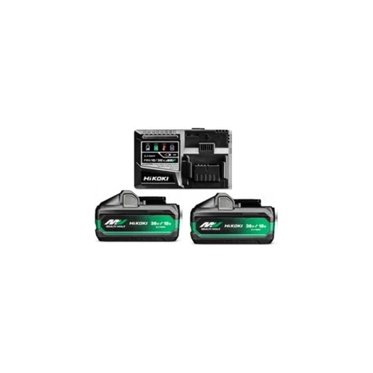 Hikoki UC18YSL3-WJZ MV töltő +2xBSL36B18X