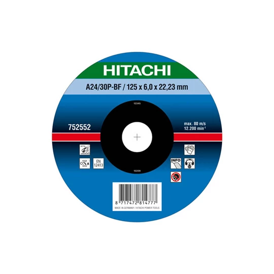 Hikoki csiszolót. fém 180x6 DPC MOQ:10db