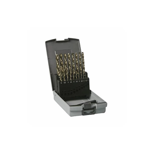 Hikoki fúrószár szett 1-10mm 19db HSS-Co