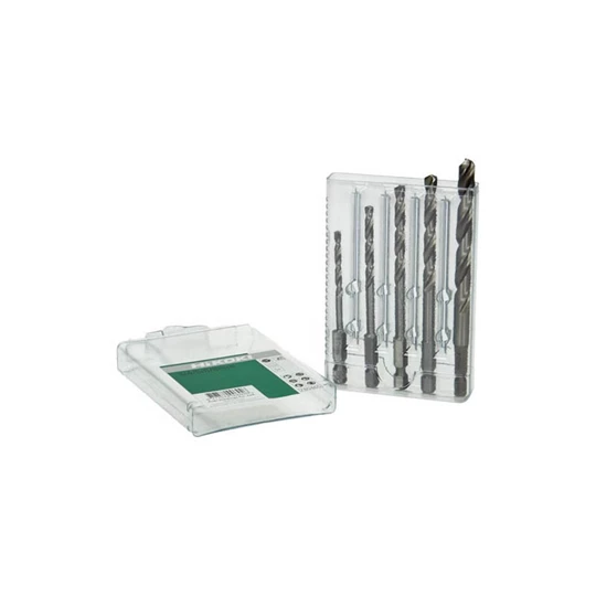 Hikoki fúrószár szett 5db HSS-G 1/4"