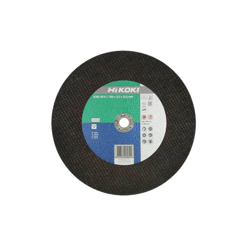 Hikoki vágókorong, inox  300x3,5