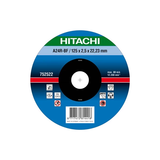 Hikoki vágótárcsa fém 150x2,5 sík MOQ:25db