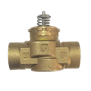 Honeywell Home 1-utú szabályozó/zónaszelep, (motor külön), 1/2", belső menet, PN20, max 95°C, (kvs=2,6)