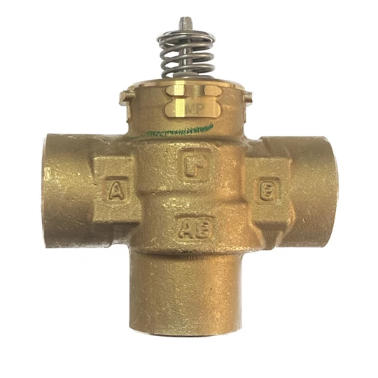 Honeywell Home 2-utú szabályozó/váltószelep kev. és osztó üzemre, (motor külön), 1/2", BM, PN20, max 95°C, (kvs=3,2)