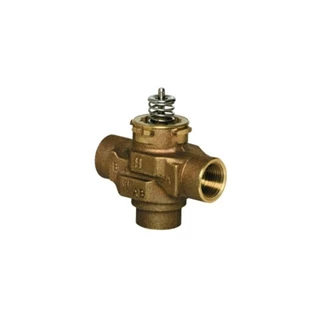 Honeywell Home 2-utú szabályozó/váltószelep kev. és osztó üzemre, (motor külön), 1", BM, PN20, max 95°C, (kvs=6,4)