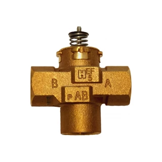Honeywell Home 2-utú szabályozó/váltószelep kev. és osztó üzemre, (motor külön), 3/4", BM, PN20, max 95°C, (kvs=5,9)