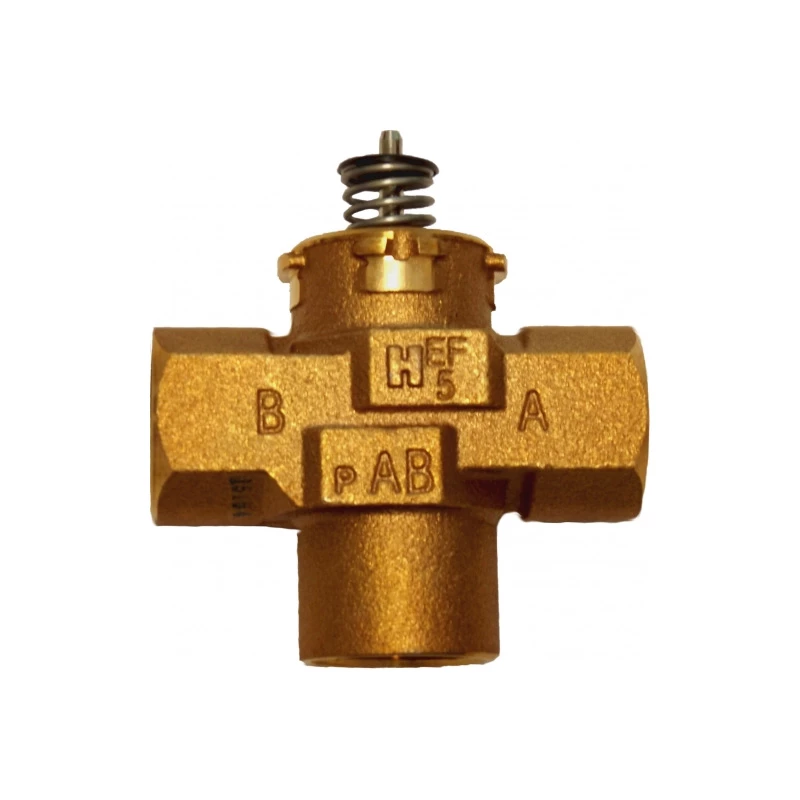 Honeywell Home 2-utú szabályozó/váltószelep kev. és osztó üzemre, (motor külön), 3/4", BM, PN20, max 95°C, (kvs=5,9)