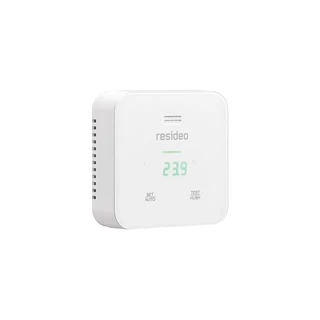 Honeywell Home CO2 vészjelző, HŐMÉRSÉKLET + PÁRATARTALOM EE