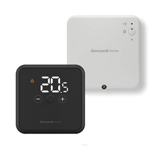 Honeywell Home DT4 RF szobatermosztát hűtés/fűtés fekete