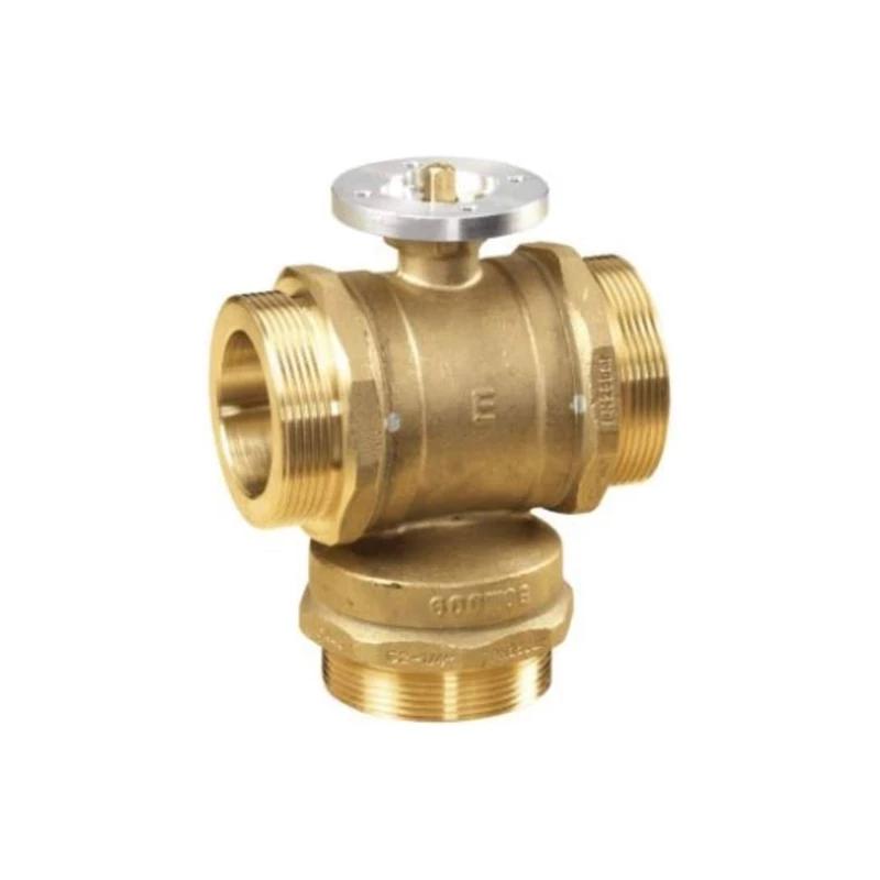 Honeywell Home Kétutú váltószelep szabályozó gömbcsap, DN32,G2",kvs=16