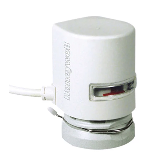 Honeywell Home Smart-T termoelektromos mozgató, max. 4mm löket, M30 x 1,5, 230Vac, NC, 1m kábel