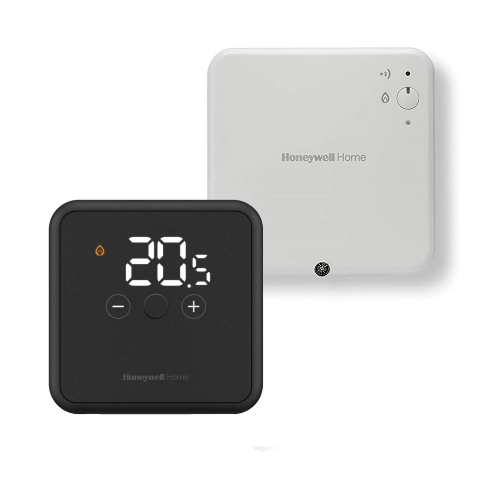 Honeywell Home vezeték nélküli szobai hőmérséklet érzékelő fekete