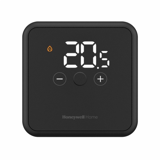 Honeywell Home vezetékes szobai hőmérséklet érzékelő fekete
