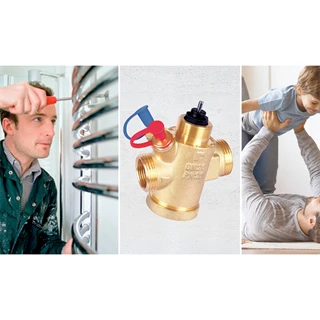 Honeywell Kombi-PICV belső menettel DN15 max áramlás 350 l/h