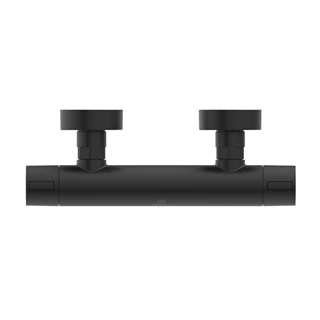 Ideal Standard Ceratherm ALU+ termosztatikus zuhanycsaptelep, selyem fekete