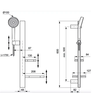 Ideal Standard Zuhanygarnitúra