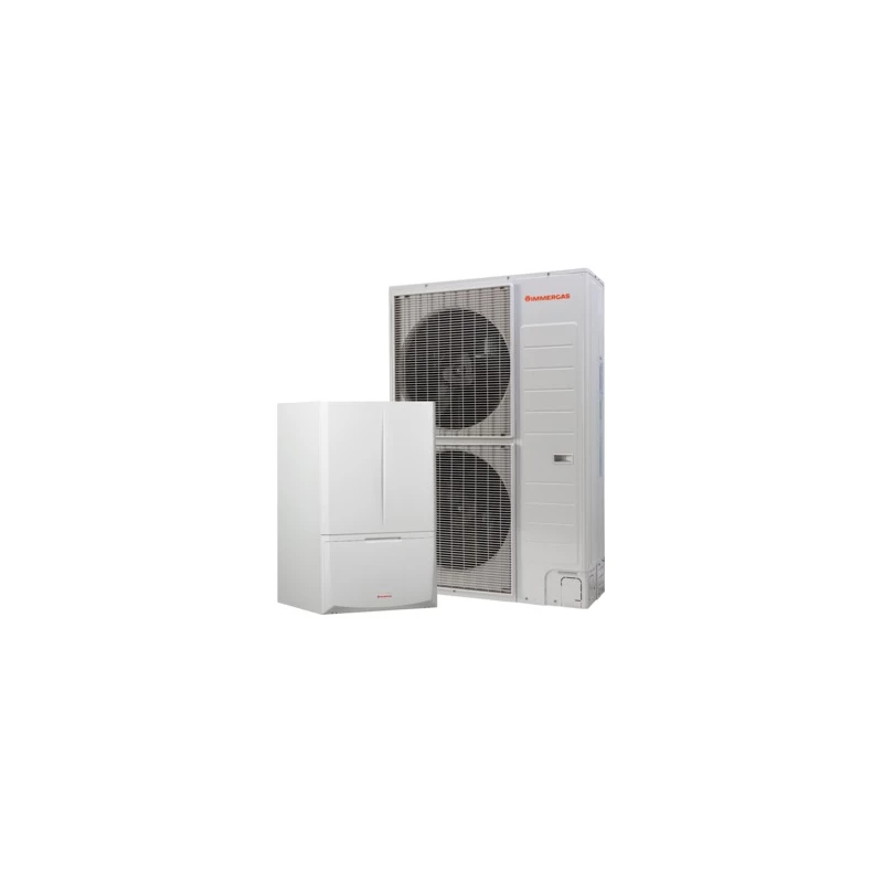 Immergas Magis Combo 16 plus V2 T split hibrid levegő/víz hőszivattyú és kondenzációs fűtő gázkazán, osztott rendszerű