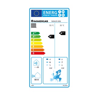 Immergas Magis M6 monoblokkos levegő/víz hőszivattyú