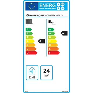 Immergas kondenzációs fali kombi gázkazán, VICTRIX TERA V3 28 EU