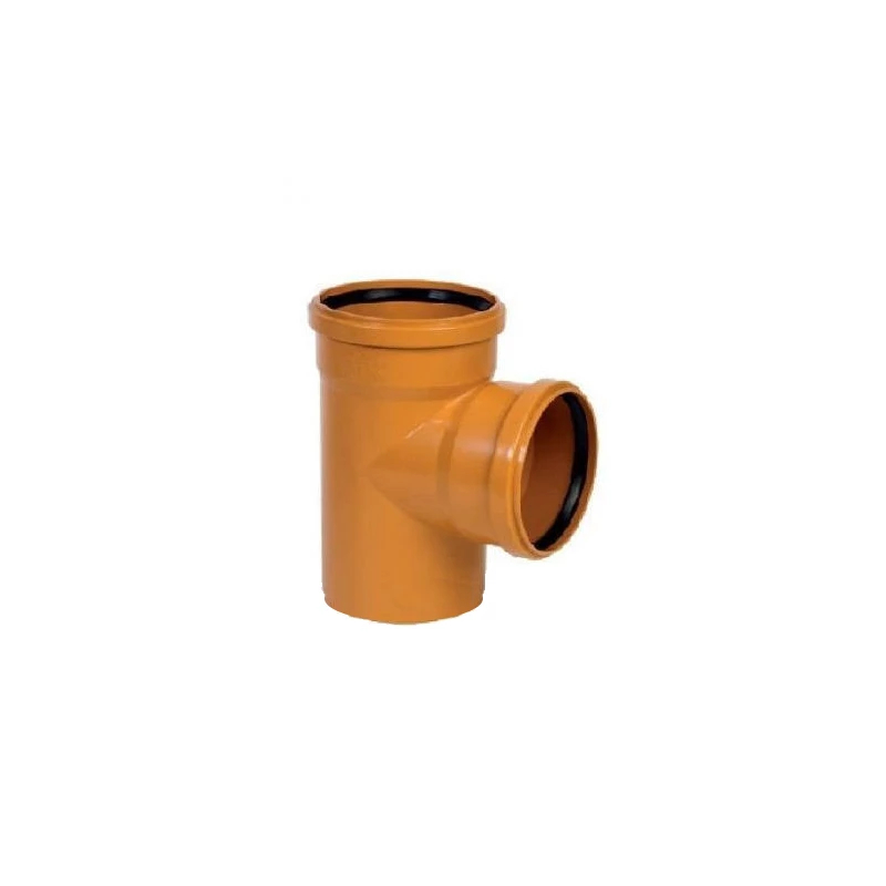 KG csatorna T-idom 125/125*87°, Pipelife