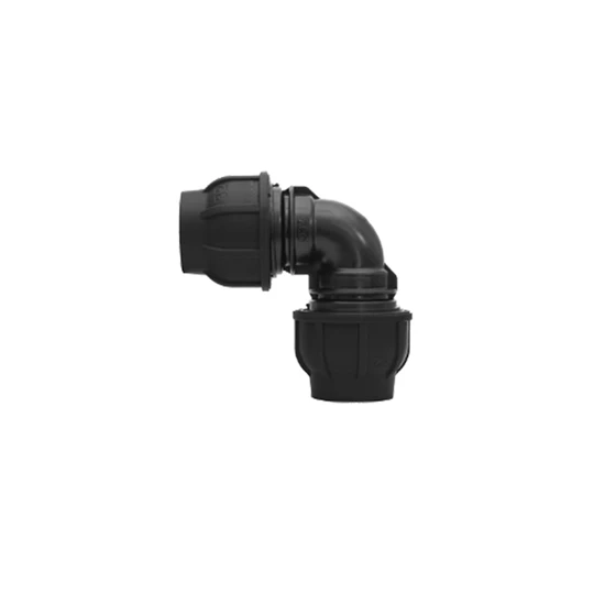 KPE könyök idom,  90 mm - 90 mm, Gebo PWO