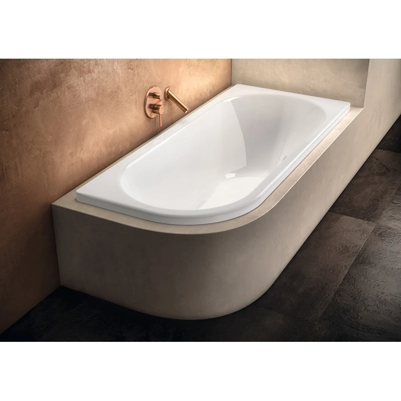Kaldewei acéllemez kád, CENTRO DUO 1 balos 129, 1700x750x470 mm, alpine fehér