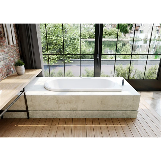Kaldewei acéllemez kád, CENTRO DUO 1 balos 129, 1700x750x470 mm, alpine fehér
