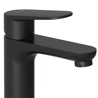 Kludi-X1 mosdócsaptelep 100 leeresztő nélkül fekete