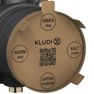 Kludi Slim.Boxx falsík alatti alaptest