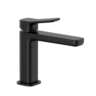 Kludi X3 - mosdócsaptelep 110 mit Push-Open lefolyó garnitúra, fekete