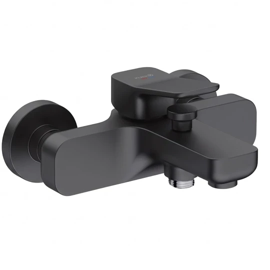 Kludi X3 kád/zuhanycsaptelep matt fekete