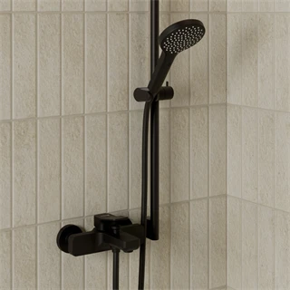 Kludi X3 kád/zuhanycsaptelep matt fekete