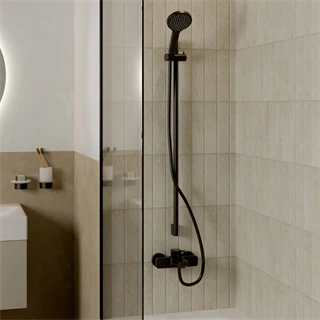 Kludi X3 kád/zuhanycsaptelep matt fekete