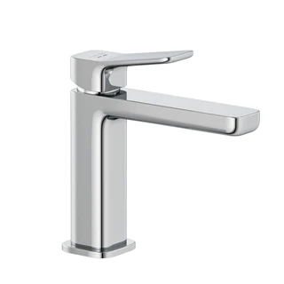 Kludi X3 mosdócsaptelep 110 , leer. Push-Open leer.,króm