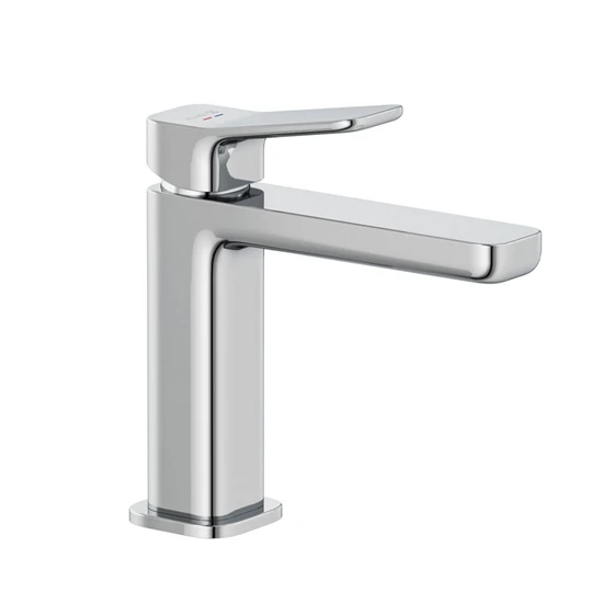 Kludi X3 mosdócsaptelep 110 , leer. Push-Open leer.,króm