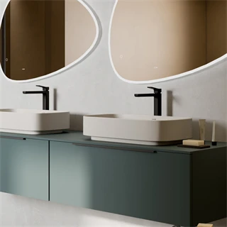 Kludi X3 mosdócsaptelep 240 leeresztő nélkül matt fekete