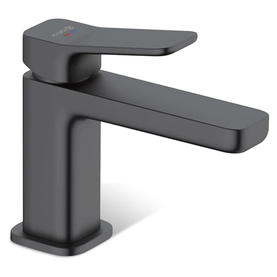 Kludi X3 mosdócsaptelep 85 leer. PUSH-OPEN leer. matt fekete