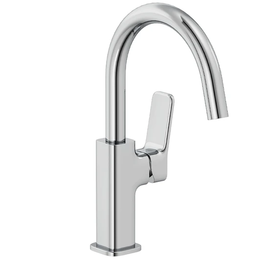 Kludi X3 oldalkaros mosdócsaptelep PUSH-OPEN leer. króm