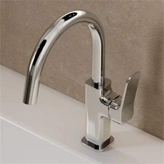 Kludi X3 oldalkaros mosdócsaptelep leeresztő nélkül króm