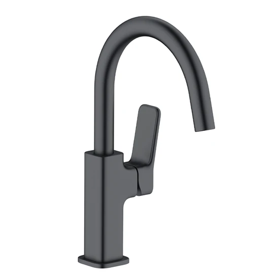 Kludi X3 oldalkaros mosdócsaptelep leeresztő nélkül matt fekete